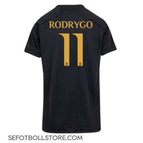 Real Madrid Rodrygo Goes #11 Replika Tredje Tröja Dam 2023-24 Kortärmad